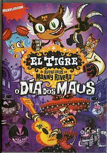 Dvd - El Tigre As Aventuras De Manny Rivera - O Dia Dos Maus