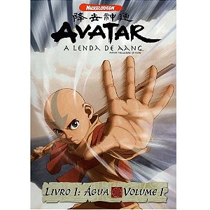 Dvd - Avatar A Lenda De Aang - Livro 1: Àgua - Volume 1