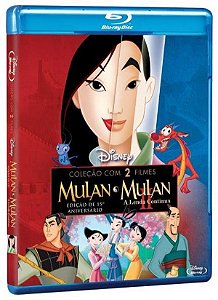 Bluray  Mulan / Mulan: A lenda continua  Coleção 2 filmes