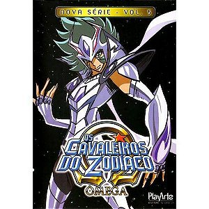 Dvd  Os Cavaleiros do Zodíaco Ômega  Nova Série Volume 5