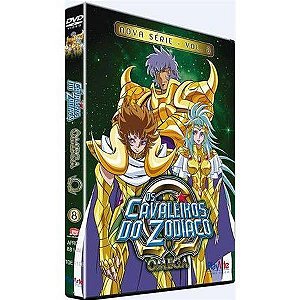 Dvd Os Cavaleiros do Zodíaco Ômega Nova Série Volume 8