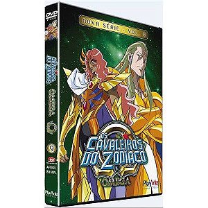 Dvd  Os Cavaleiros do Zodíaco Ômega Nova Série Volume 9