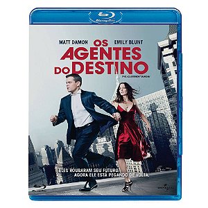 Blu ray Os Agentes Do Destino Matt Damon