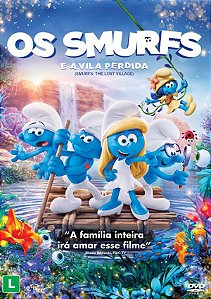 DVD - Os Smurfs e A Ilha Perdida