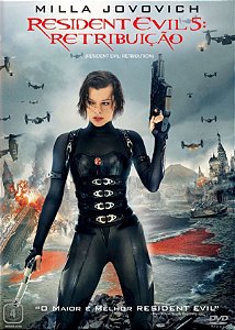 Dvd  Resident Evil 5: Retribuição  Milla Jovovich