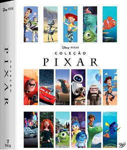 Dvd Pixar Coleção 17 Filmes