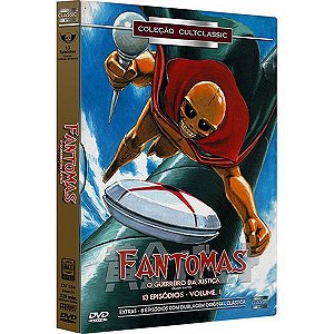 DVD BOX - Fantomas: O Guerreiro da Justiça Vol. 1 (3 Discos)