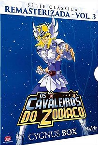 DVD BOX Os Cavaleiros Do Zodíaco - CYGNUS Clássica  V.3