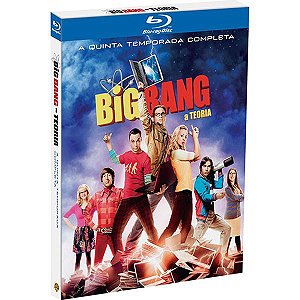 Box Blu-ray Big Bang: A Teoria - A Quinta Temporada Completa (3 Discos)