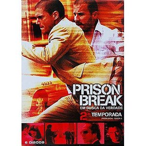 Dvd Box - Prison Break - Em Busca Da Verdade - 2ª Temporada Completa (6 Discos)