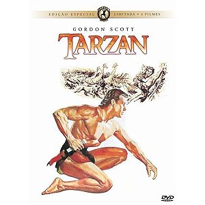 DVD Tarzan - Gordon Scott (6 Dvds)