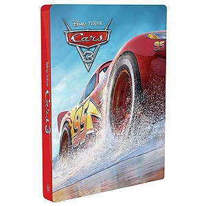 Steelbook - Blu-Ray + Blu-Ray 3D - Carros 3