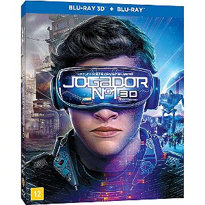 Blu Ray 3d + 2d Jogador Nº 1 - Steven Spielberg