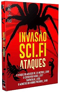 DVD - INVASÃO SCI.FI ATAQUES