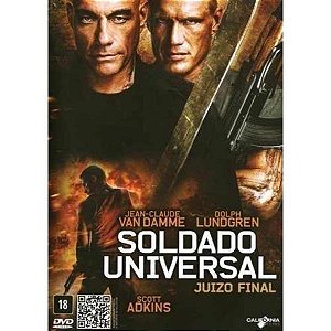 DVD SOLDADO UNIVERSAL - JUÍZO FINAL - JEAN CLAUDE VAN DAMME