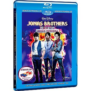 Blu-ray Jonas Brothers: O Show 2D + 3D - Versão Estendida