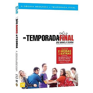 DVD BOX THE BIG BANG THEORY 12ª TEMPORADA - TEMPORADA FINAL