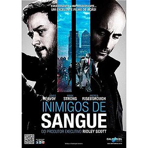 DVD INIMIGOS DE SANGUE - JAMES MCAVOY