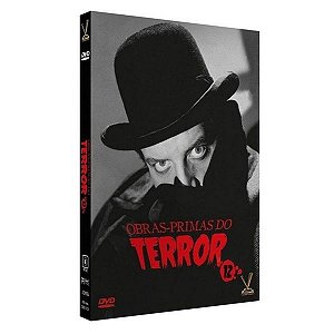 Box DVD Obras-Primas do Terror vol.12 - ( 3 Discos )