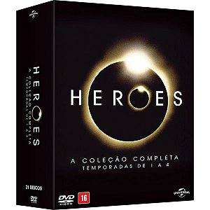 DVD - Heroes: A Coleção Completa - (21 Discos)