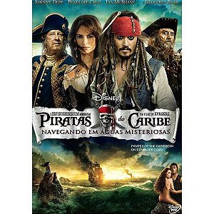 DVD Piratas Do Caribe Navegando Em Águas Misteriosas