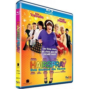 Blu-Ray Hairspray - Em Busca Da Fama - JOHN TRAVOLTA