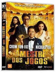 Dvd  O Mestre dos Jogos  Nicolas Tse