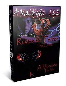 DVD A MALDIÇÃO RAIZES DO TERROR / A MORDIDA