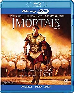 Blu-Ray 3D/2D - Imortais - Immortals