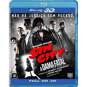 Blu-ray 3D/2D - Sin City 2: a Dama Fatal