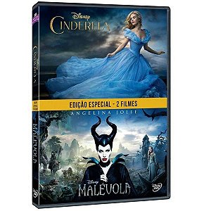 DVD Duplo Cinderela - Malevola