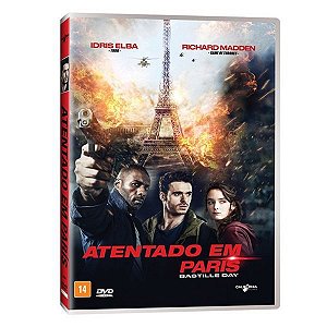DVD Atentado Em Paris - Idris Elba