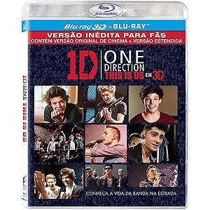 Blu-Ray 3D One Direction - This Is Us