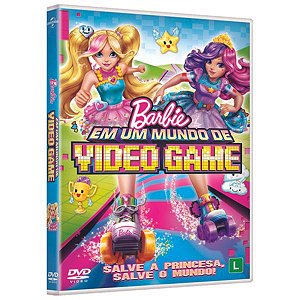 DVD Barbie em um Mundo de Video Game