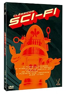 Dvd Box Clássicos Sci-Fi - Vol. 1 (3 DVDs)