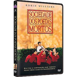 DVD Sociedade dos Poetas Mortos - Robin Williams