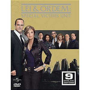 DVD Lei e Ordem - Special Victims Unit - 9ª Temp - 04 Discos