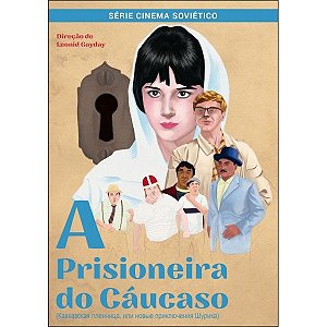 DVD A Prisioneira do Cáucaso - Leonid Gayday