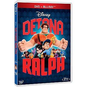 Blu-Ray + DVD - Detona Ralph - 2 Discos