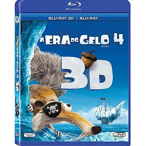 Blu Ray 3D A Era do Gelo 4