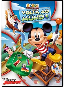 DVD A Casa Do Mickey Volta Ao Mundo