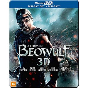 Blu-Ray 2D + Blu-Ray 3D - A Lenda De Beowulf