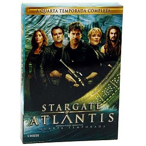 DVD Box Stargate Atlantis - 4ª Temporada Completa (5 DVDs)