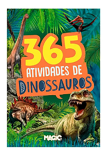 Livro 365 Desenhos para Colorir Dinossauro