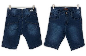 Bermuda Masculina Jeans Wear Manchada 98% Algodão e 2% Elastano