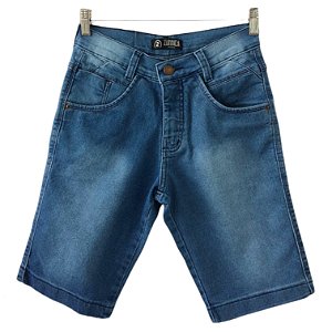 Bermuda Masculina Jeans Wear Manchada 98% Algodão 2% Elastano