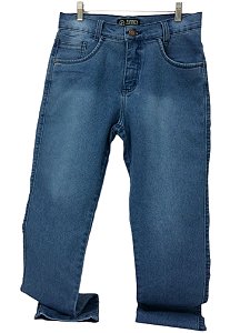 Calça Masculina Slim Fit Jeans Wear Claro Manchado 98% em Algodão e 2% Elastano