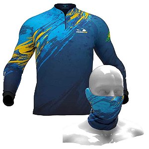 Camiseta de Pesca Presa Viva Pv 12 - GG.+ Breeze Buff Presa Viva Pv 12