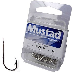 Anzol Mustad 92247 - 1 com 25