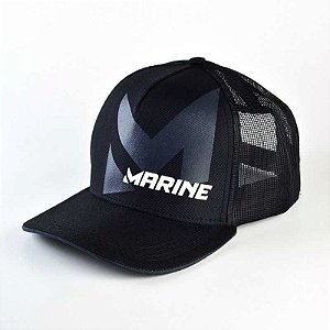 Boné Marine Sports Americano Preto 7221